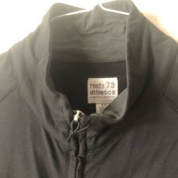 3for$20 Roots 73 Athletics Black Full Zip Jacket - Picture 3 of 6